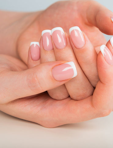 Glossy Dark Solid Nails